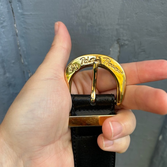 Vintage Paloma Picasso Gold X detail Belt, Small - Picture 7 of 10